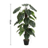 Large Artificial Potted Tree Realistic Fake Tropical Plant Indoor Outdoor Decor