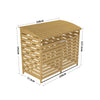 Wooden Wheelie Bin Store Recycle Box Outdoor Garden Dustbin Waste Cupboard Sheds