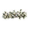 Stylish Artificial Rose Flower Row Wedding Arch Table Background Party Decor