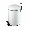 PEDAL BIN 3 / 5 LTR LID RUBBISH WASTE DUST LITTER PAPER STAINLESS STEEL KITCHEN