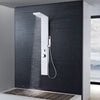 Bathroom Shower Thermostatic Shower Panel Column Tower With Body Jets Twin Head