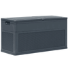 Garden Storage Box Waterproof Garden Storage Bench Box 320 L 3 Colors Patio