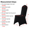 10-100X Soft Wedding Chair Cover Slipcover Seat Protector Plain Home Dining Room