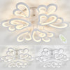 Aluminum&Acrylic Flower Shape Ceiling Light Lamp LED Chandelier Living Room