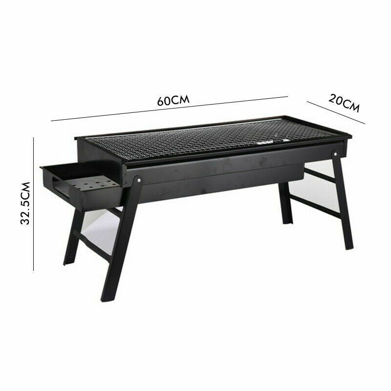 Portable BBQ Barbecue Grill Fire Pit Camping Charcoal Patio Party Garden Outdoor