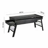 Portable BBQ Barbecue Grill Fire Pit Camping Charcoal Patio Party Garden Outdoor