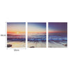 Set of 3 Sea Canvas Wall Art Prints Frameless Canvas Poster Landscape Picture UK
