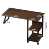 Adjustable Mobile Laptop Table Notebook Desk Sofa Bed Tray Computer StorageShelf