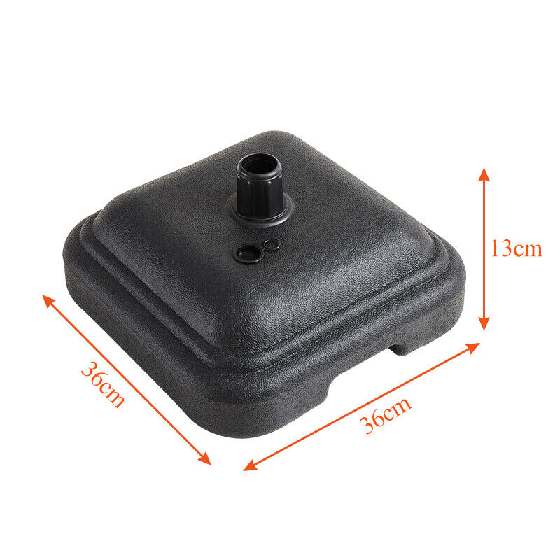 2/2.5/2.7/3M Patio Parasol Sunshade Garden Umbrella Outdoor Canopy Tilt Crank