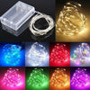Waterproof String Fairy Lights 20-500 LED Solar Power Battery Outdoor Tree