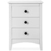 Nightstand Cabinet Chest of Drawers 3/4 Storage Sideboard Bedside Table Bedroom