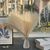 6Pc Artificial Fake Pampas Grass Flowers Home Table Bouquet Bridal Wedding Decor