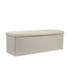 Ottoman Storage Seat Stool Trunk Toy Chest Bedding or Blanket Box Folding Bench
