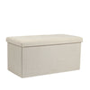 Ottoman Storage Seat Stool Trunk Toy Chest Bedding or Blanket Box Folding Bench