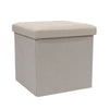 Ottoman Storage Seat Stool Trunk Toy Chest Bedding or Blanket Box Folding Bench