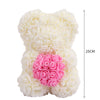 LED FOAM ROSE BEAR ARTIFICIAL FLOWER ROSE TEDDY BEAR DOLL FADDISH LOVE GIFT BOX