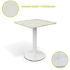 Restaurant Bistro Kitchen Bar Cafe Pedestal PubCounter Table Metal Pedestal Base