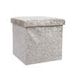 Ottoman Storage Seat Stool Trunk Toy Chest Bedding or Blanket Box Folding Bench