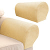 2X Removable Arm Chair Protector Universal Sofa Couch Armchair Covers Armrest