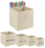 Foldable Square Canvas Storage Collapsible Folding Box Fabric Cubes Kids Toys