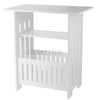 Bedside Table Bedroom Nightstand Storage Cabinet Chest Side End Organizer White