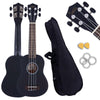 New Rosewood Fingerboar 21" 23" 26" Ukulele Uke w/ Tuner Bag Pick Strings