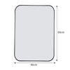 Large Retangle Wall Mounted Bathroom Mirrors Makeup Dressing Metal Frame Mirror