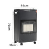 4.2KW Gas Space Heater Portable Cabinet Calor Butane Fire with Hose & Regulator
