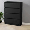 Modern Chest of Drawers Bedside Table Cabinet Nightstand 2 3 4 5 3+3 Drawer