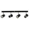 4/6 Ways Steering LED Ceiling Spot Lights Spotlight Fittings Kitchen GU10 Bulbs