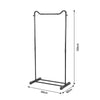 Modern Heavy Duty Clothes Rail Rack Garment Display Stand Bedroom Open Wardrobe