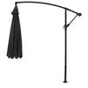 3M Hanging Outdoor Banana Patio Umbrella Cantilever Shelter Garden Sun Parasol