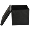 Deluxe PU Padded Foldaway Storage Blanket Toy Box/ Stool seat Soft Padded