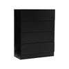Modern Chest of Drawers Bedside Table Cabinet Nightstand 4 Drawers Bedroom White