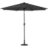 Large Garden Patio Parasol 300cm Tilting Umbrella Sun Shade with Crank Handle