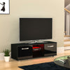 Modern TV Unit Cabinet Stand Sideboard LED Matt Body and High Gloss Doors 160cm