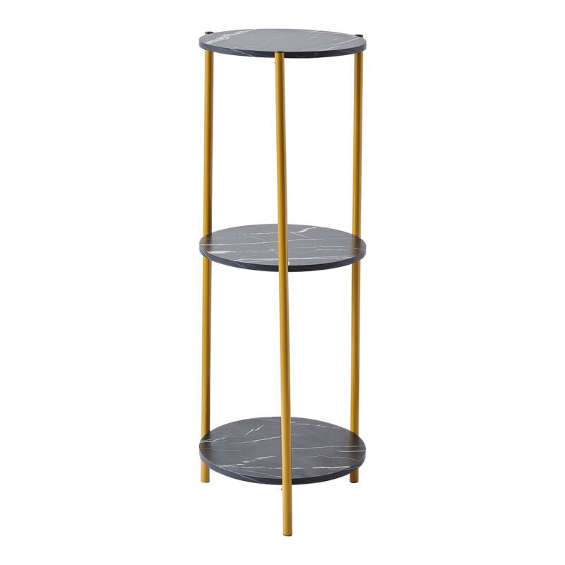 NICEME 90cm Tall Table Corner Stand Side Table End Table Plant Stand Indoor