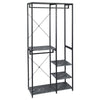 Clothes Rail Rack Garment Dress Coat Hanging Display Stand Storage Metal Shelf