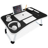 Folding Computer Desk Foldable PC Laptop Table Stand Home Office Study Writing