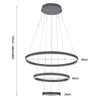 LED Ceiling Lights Chandelier Hanging Fixture Lamp Pendant Light Dining Kitchen