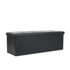 Ottoman Storage Seat Stool Trunk Toy Chest Bedding or Blanket Box Folding Bench
