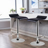 Bar Stools Set of 2 Bar Chairs Linen High Bistro Stools Kitchen Breakfast Chair