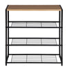 Shoe Storage Shelf Cabinet Shoe Rack Bench Stand Holder Organizer Unit MDF Metal