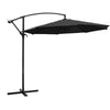 Sun Parasol Garden Sun Shade Umbrella Patio Outdoor Banana Parasol with Base Kit