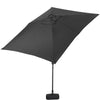 3m Rectangle Garden Banana Sun Parasol Patio Sun Shade Umbrellas Tilt Crank Kits
