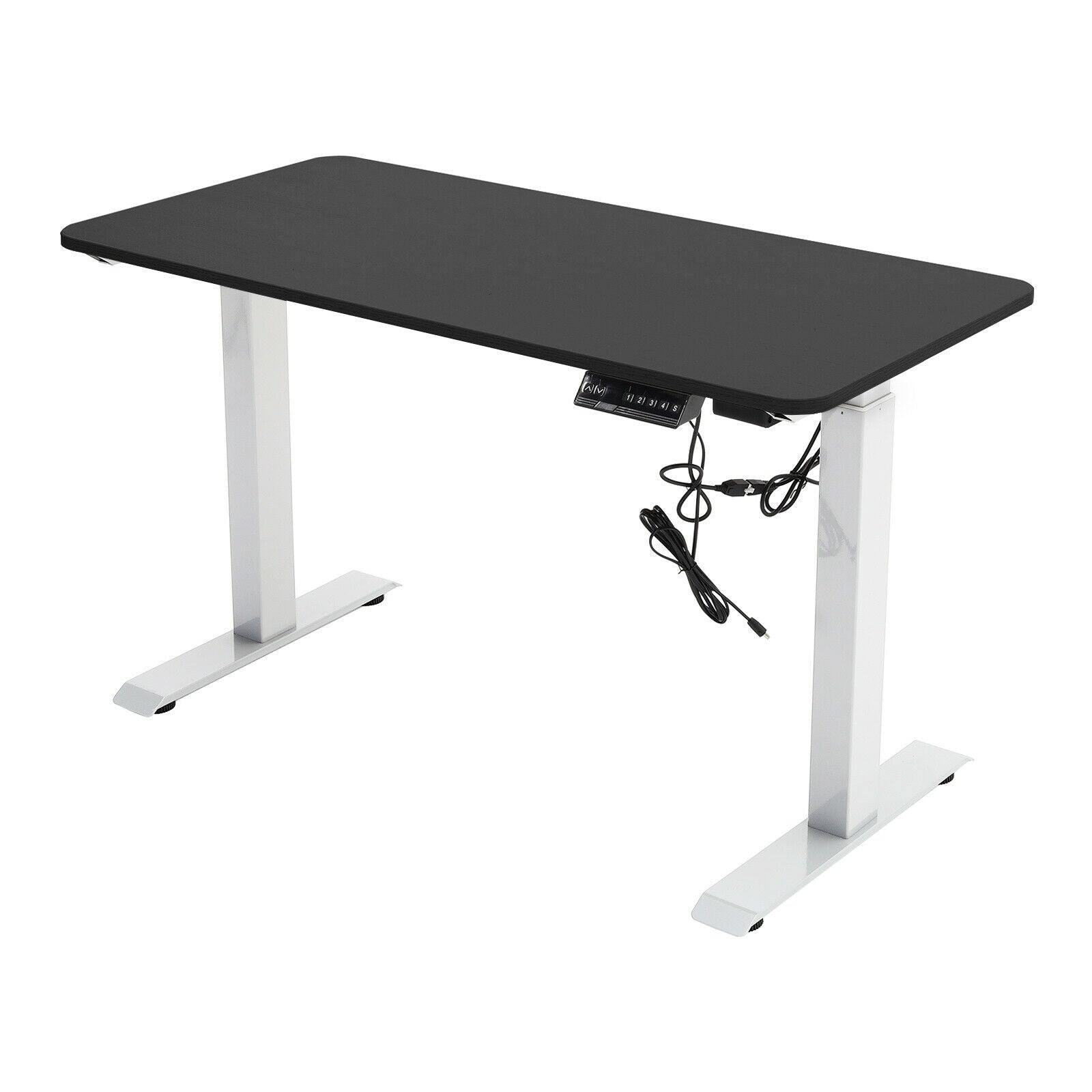 Electric Standing Desk Motor Height Adjustable Sit Stand Workstation Frame/Top