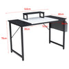 120/140cm Computer Desk PC Laptop Table Metal Home Office Study Workstation +Bag