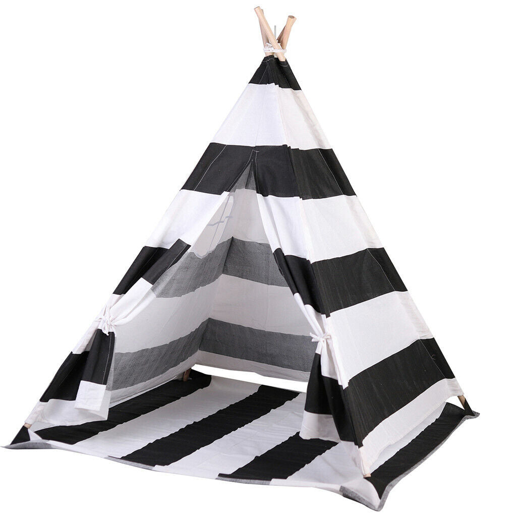 Large Kids Teepee Indian Play Tent Playhouse Castle Princess Baby Bed Room Gift