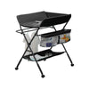 Adjustable Height Baby Changing Table Infant Diaper Changing Station with Wheels