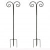 Heavy Duty Shepherd Hooks Garden Plant Hangers For Weddings Lights Lantern Bird